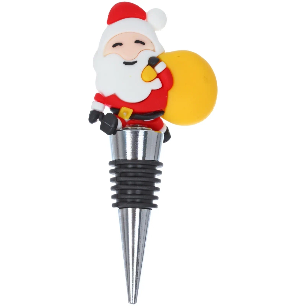 Пробка для бутылок «Дед Мороз с подарком»