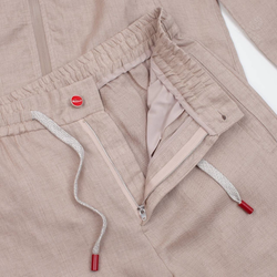 Льняной костюм Kiton