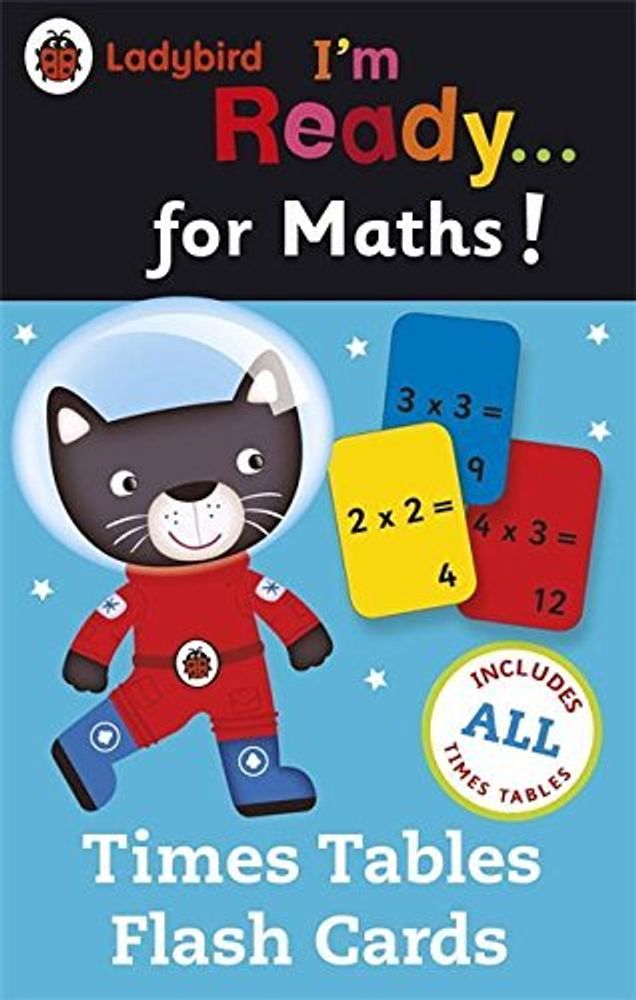I&#39;m Ready for Maths: Times Tables flash cards