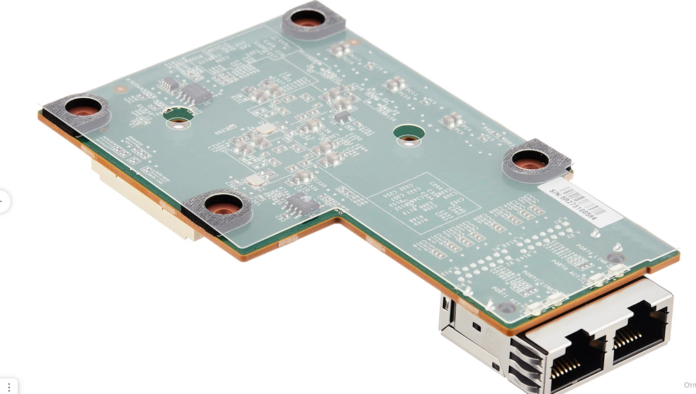 Сетевой адаптер Quanta 1HY9ZZZ094W, 1Гбит/сек, 2 порта RJ-45