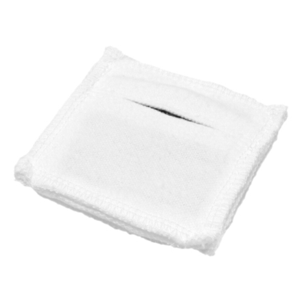 Электрод токопроводящий терапевтический с токораспределительным элементом из углеродной ткани прямоугольный 50х50 мм 25 кв. см. 10 шт