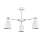 8097/3C MODERNI LN26 342 белый/белый металл, дерево/металл Люстра потолочная Е27 3*60W 220V ROSALINA