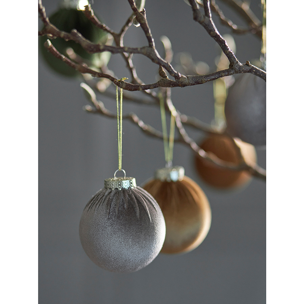 Набор ёлочных украшений Velvet Christmas из коллекции New Year Essential