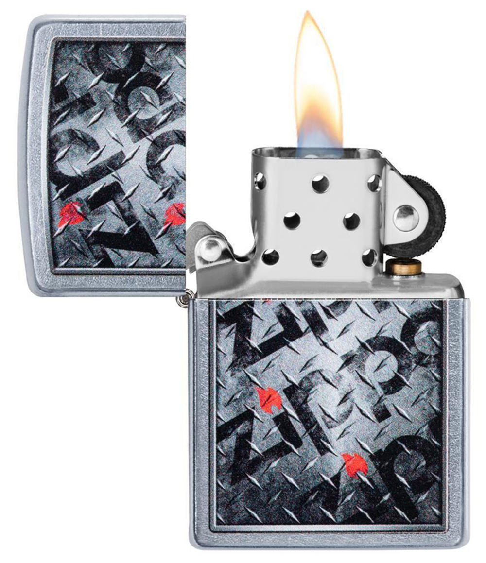 Зажигалка Diamond Plate Design ZIPPO 29838