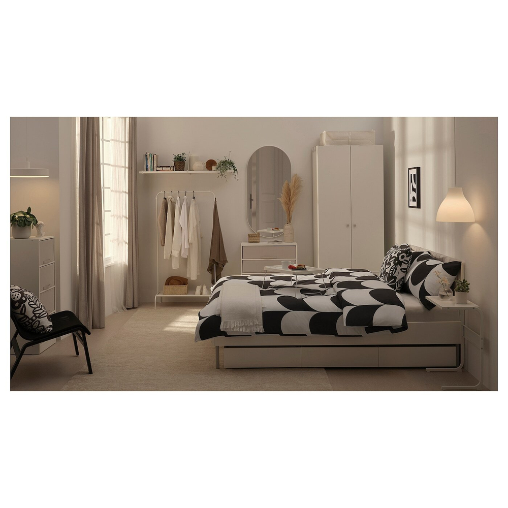 Вешалка напольная IKEA BRUKSVARA (БРУКСВАРА), Белый, 78х147 см