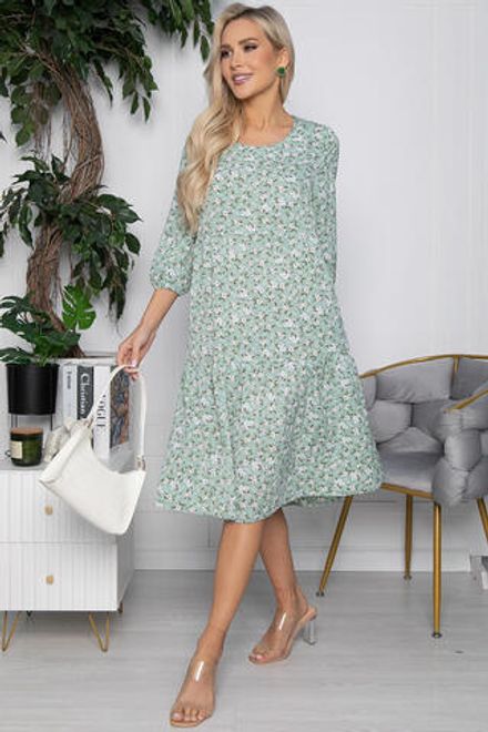 Платье Инара (зеленое) П10603 LT Collection