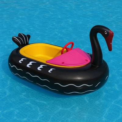 Оболочка для бамперной лодки «Черный лебедь»