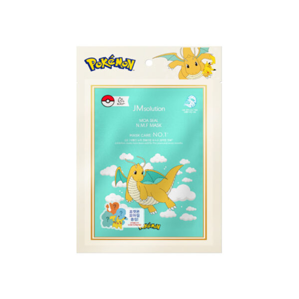 [JM Solution] MOA SEAL NMF MASK POKEMON - Увлажняющая тканевая маска, 30 мл