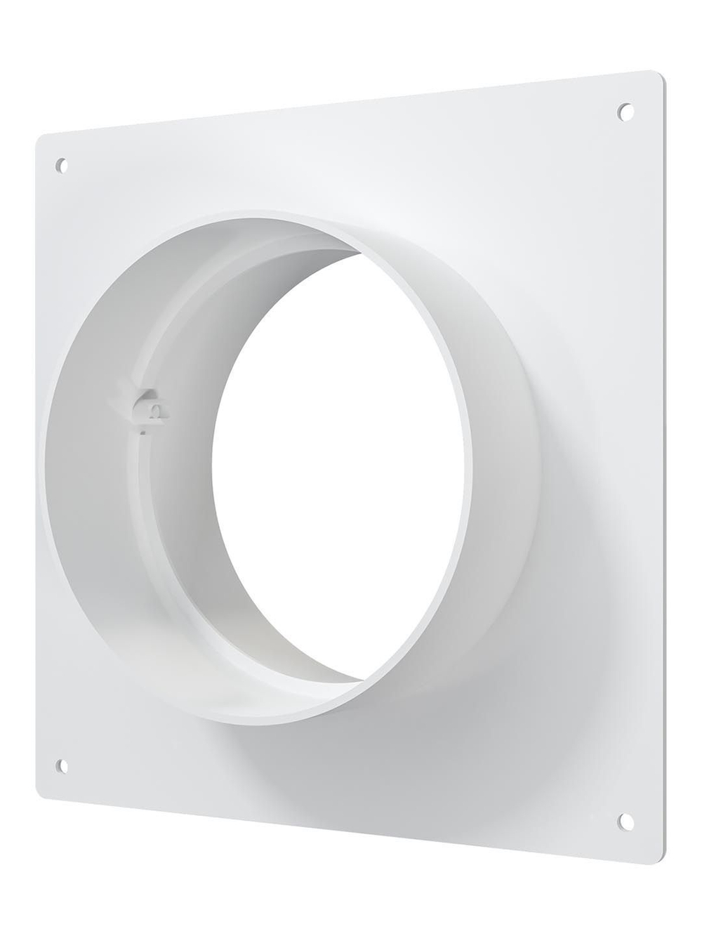 Площадка торцевая SKNP фланец D100 соединитель 150x135 пластик ERA