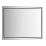 Зеркало Evoform со встроенным LED-светильником 24 W 80х60 см Без выключателя