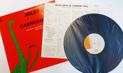 Винтажная виниловая пластинка LP Miles Davis Miles Davis At Carnegie Hall (Japan 1977)