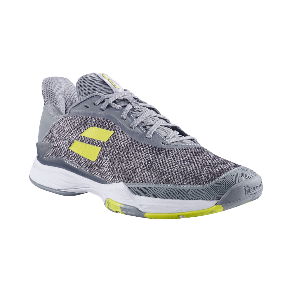 Мужские теннисные кроссовки Babolat Jet Tere All Court Shoe Men - Dark Grey, Neon Green
