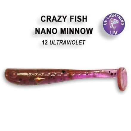 NANO MINNOW 6-40-12-6 Силиконовые приманки Crazy Fish