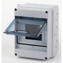 Корпус пластиковый навесной ЭРА SIMPLE КМПн-5 IP65 серый