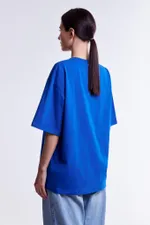 Футболка Гербарий Одуванчик Ярко-Синяя