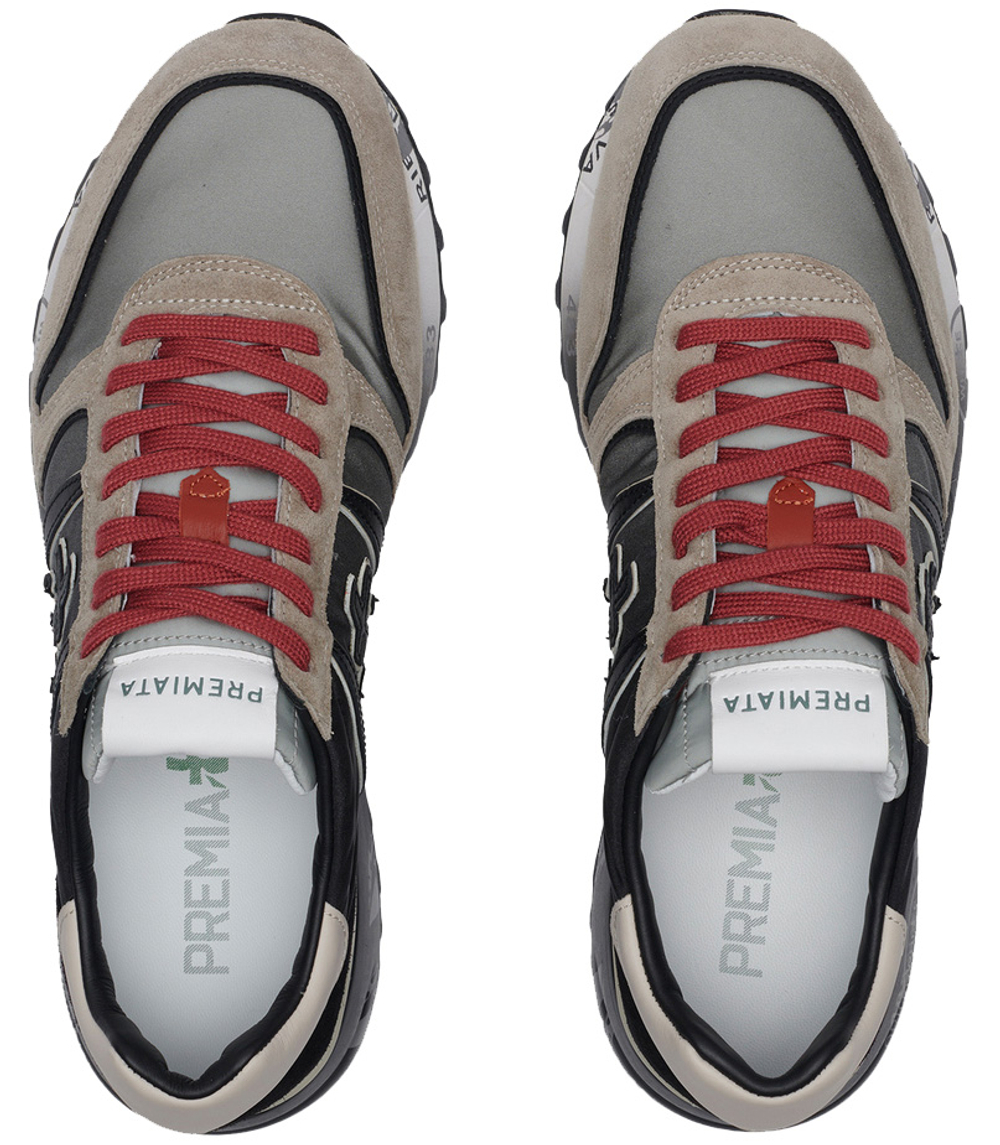 Premiata Lander 5362 Серые с черным