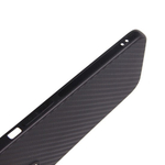 Чехол ТПУ карбон для iPhone 12 Pro, 011068 Черный