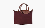 Longchamp Le Pliage Original Recycled Canvas M Handbag "Burgundy"