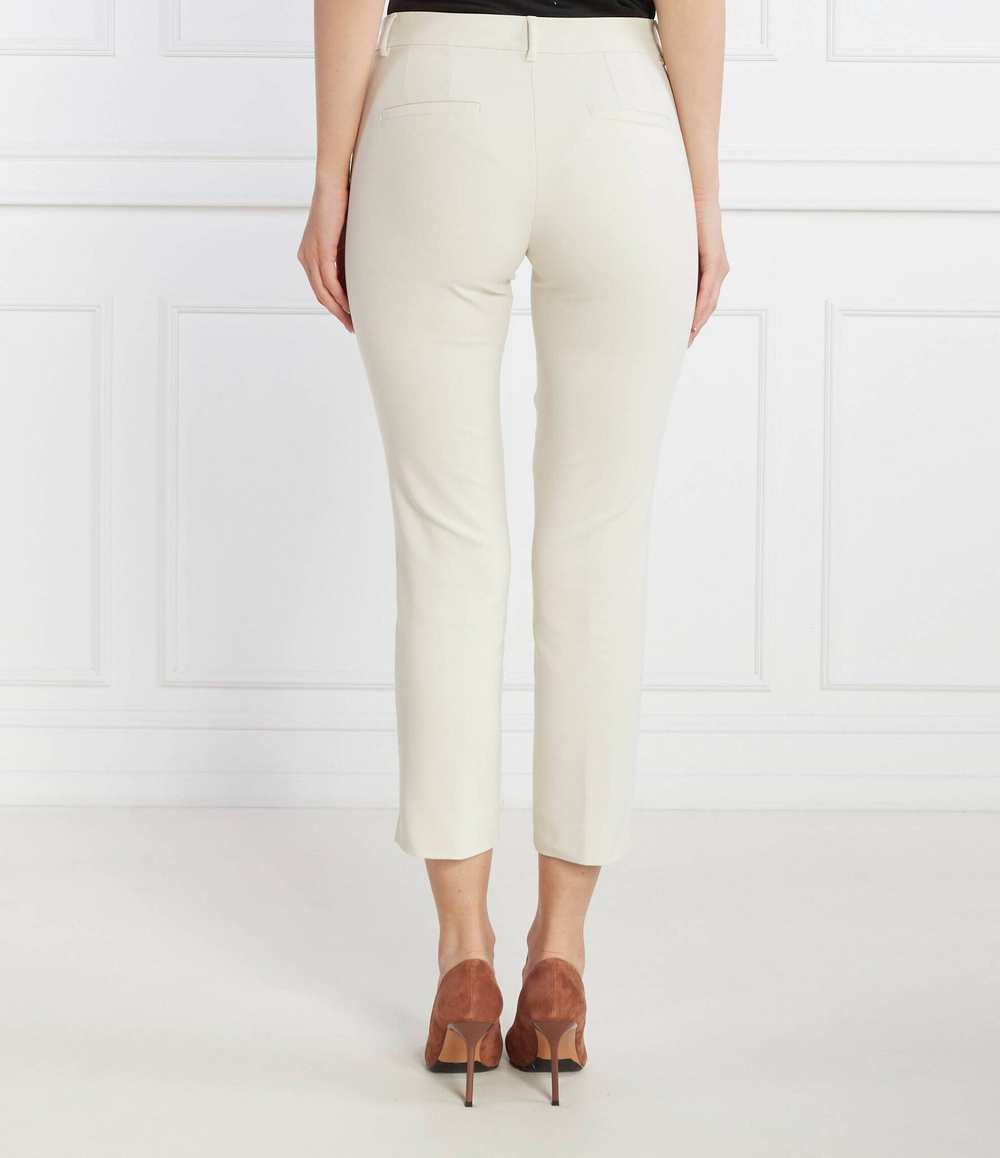 Брюки-сигареты MACARIO Marella - кремовый(13131031)