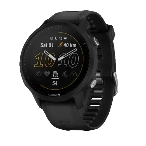 Garmin Forerunner 955 с черным ремешком
