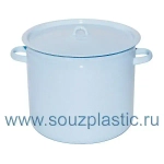 Кастрюля 12л цилиндрическая без рисунка