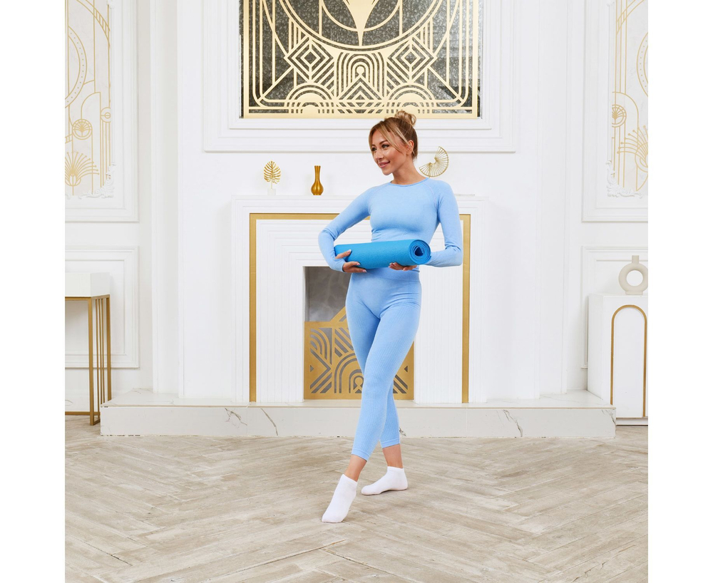 Коврик для фитнеса и йоги DFC Yoga 173x61x0,3 см