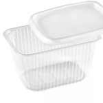 Контейнер с крышкой У-Юнити 1500г ПЛОСКИЙ 186 (комплект 100 шт)