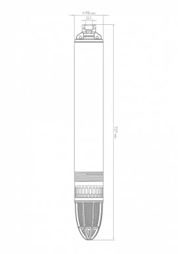Скважинный насос Джилекс «ВОДОМЕТ» 55/50
