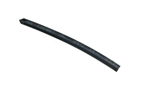 Трубка изоляционная D=3мм  чёрная