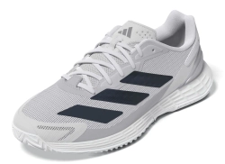 Мужские кроссовки теннисные Adidas Defiant Speed 2 M - dash grey/aurora ink/tech grey metallic