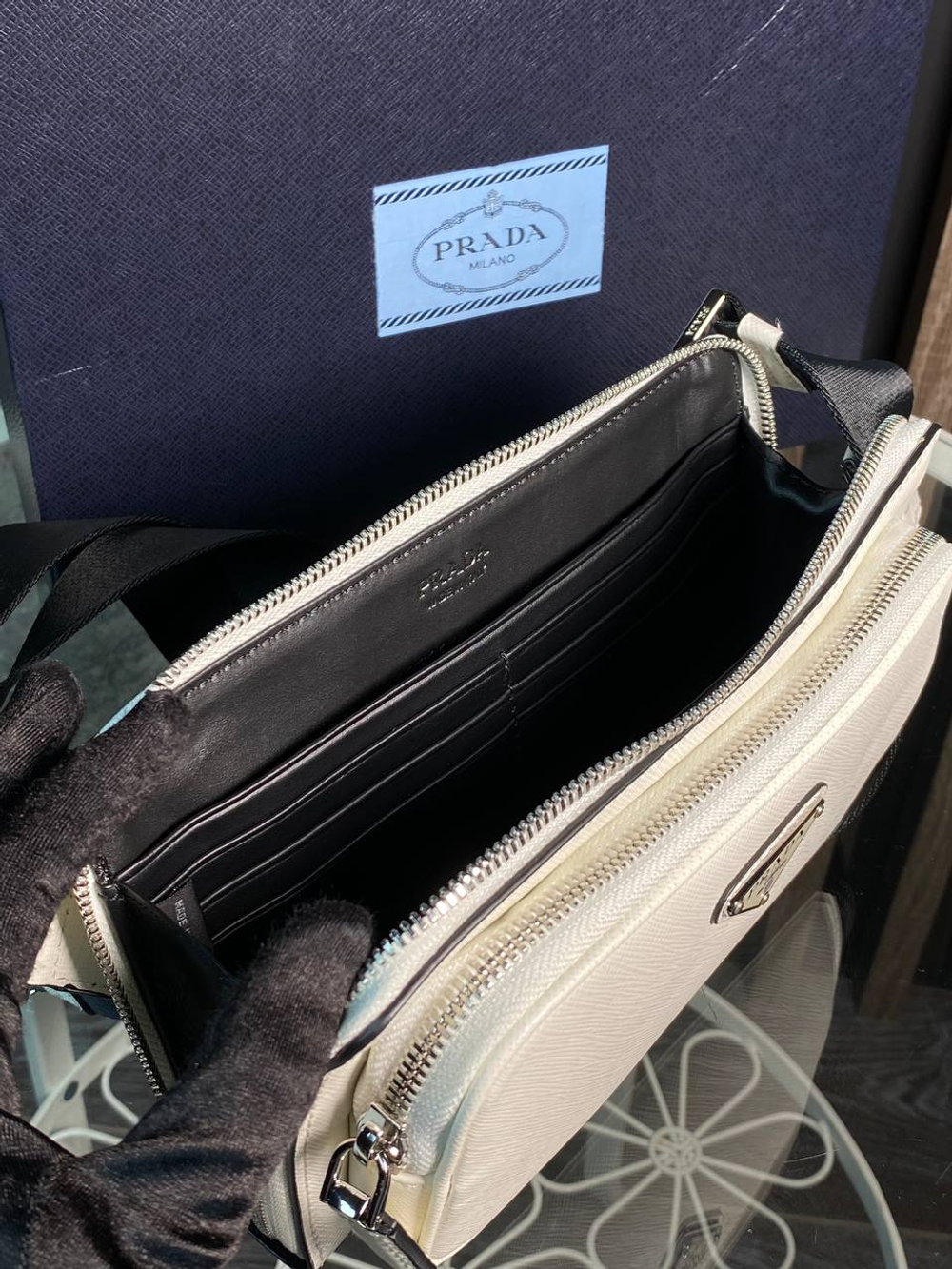 Сумка поясная Prada