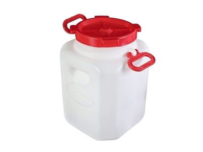 Канистра-бочка 50л (диам.горл.215мм) с навесными ручками