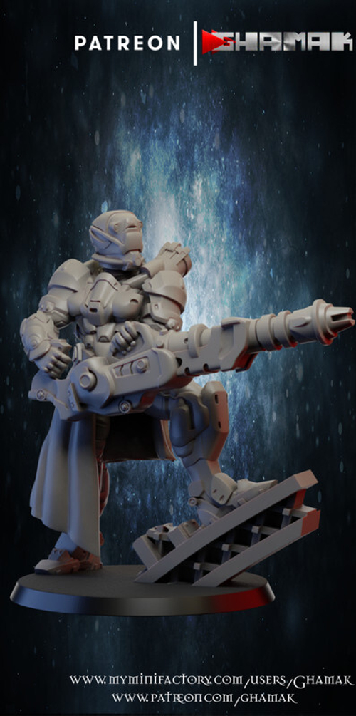 Necromunda Van Saar Gang Бандит Вар Саар №9 миниатюра для dnd, днд, pathfinder, фентези, Настольная игра, НРИ, Варгейм, РПГ