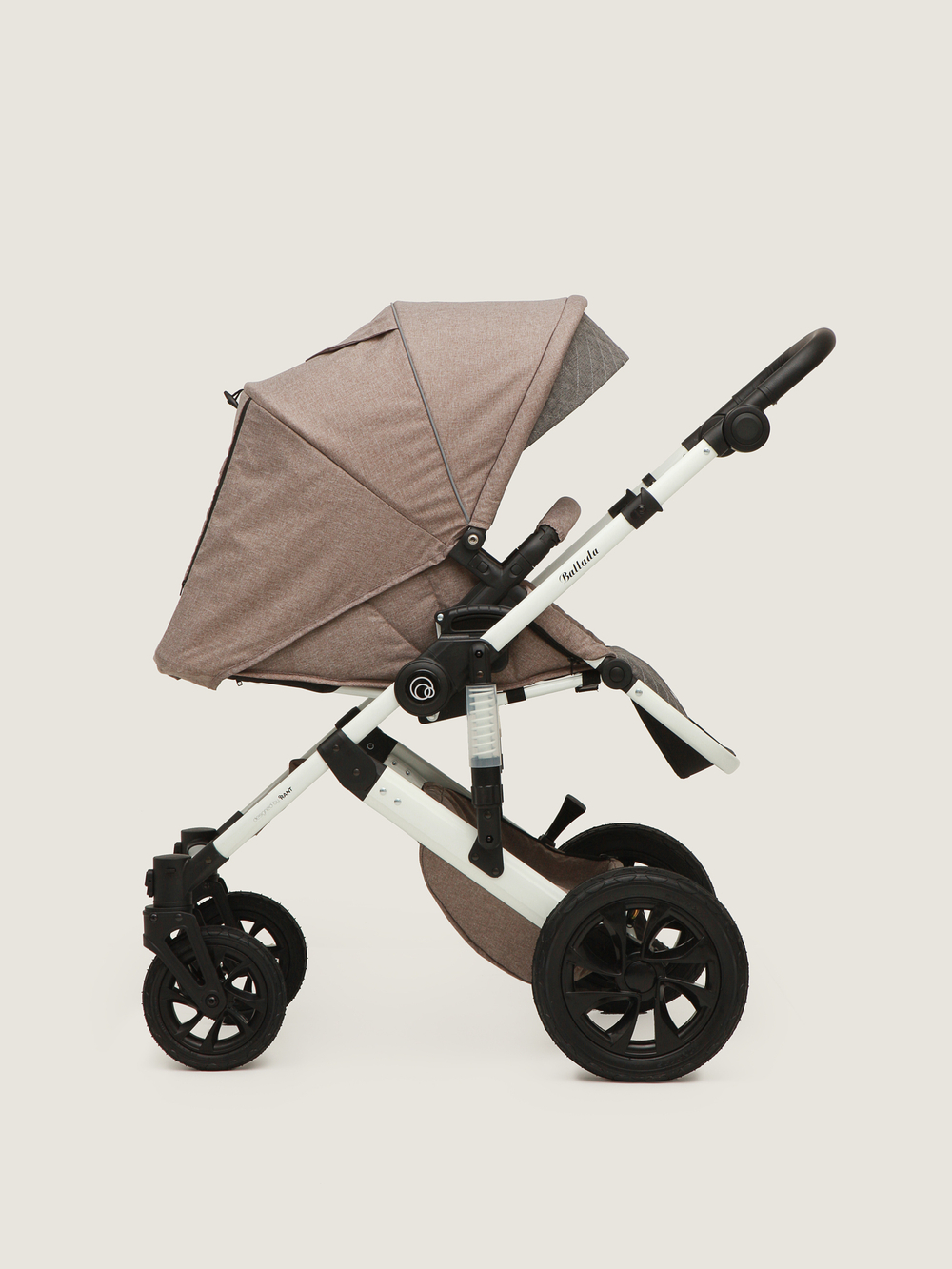 Коляска детская "BALLADA" RA208 3 in 1 grey