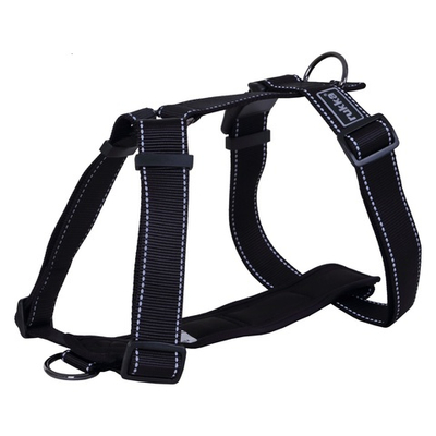 60300 Шлейка   RUKKA PETS FORM HARNESS, прочная стропа, цвет черный 990