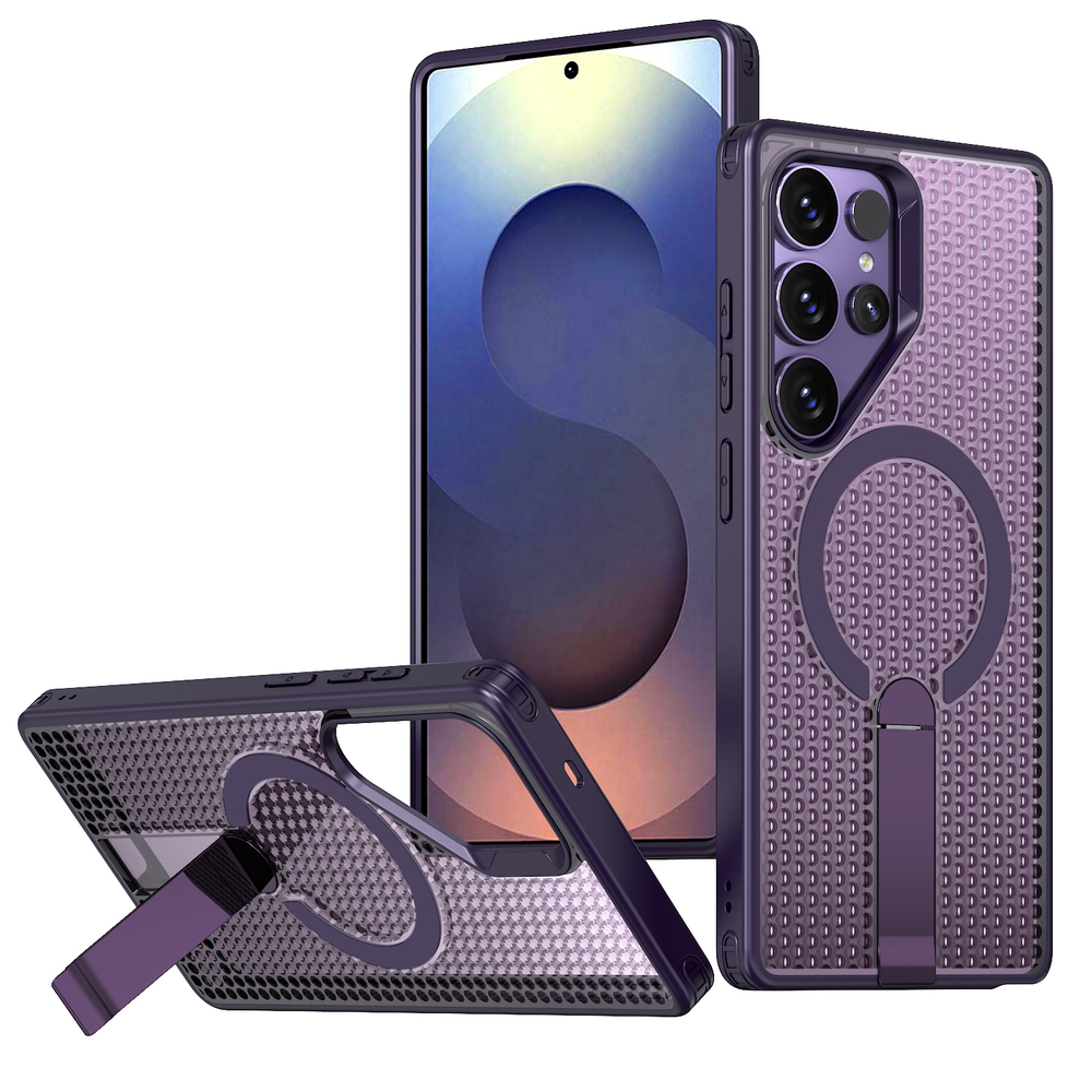 Прозрачный чехол Mesh Pro Magnetic Case для Samsung Galaxy S25 Ultra