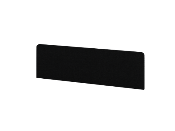 Экран фронтальный ЛДСП ткань Romeo 1200х370х32 512074-012 Обсидиан