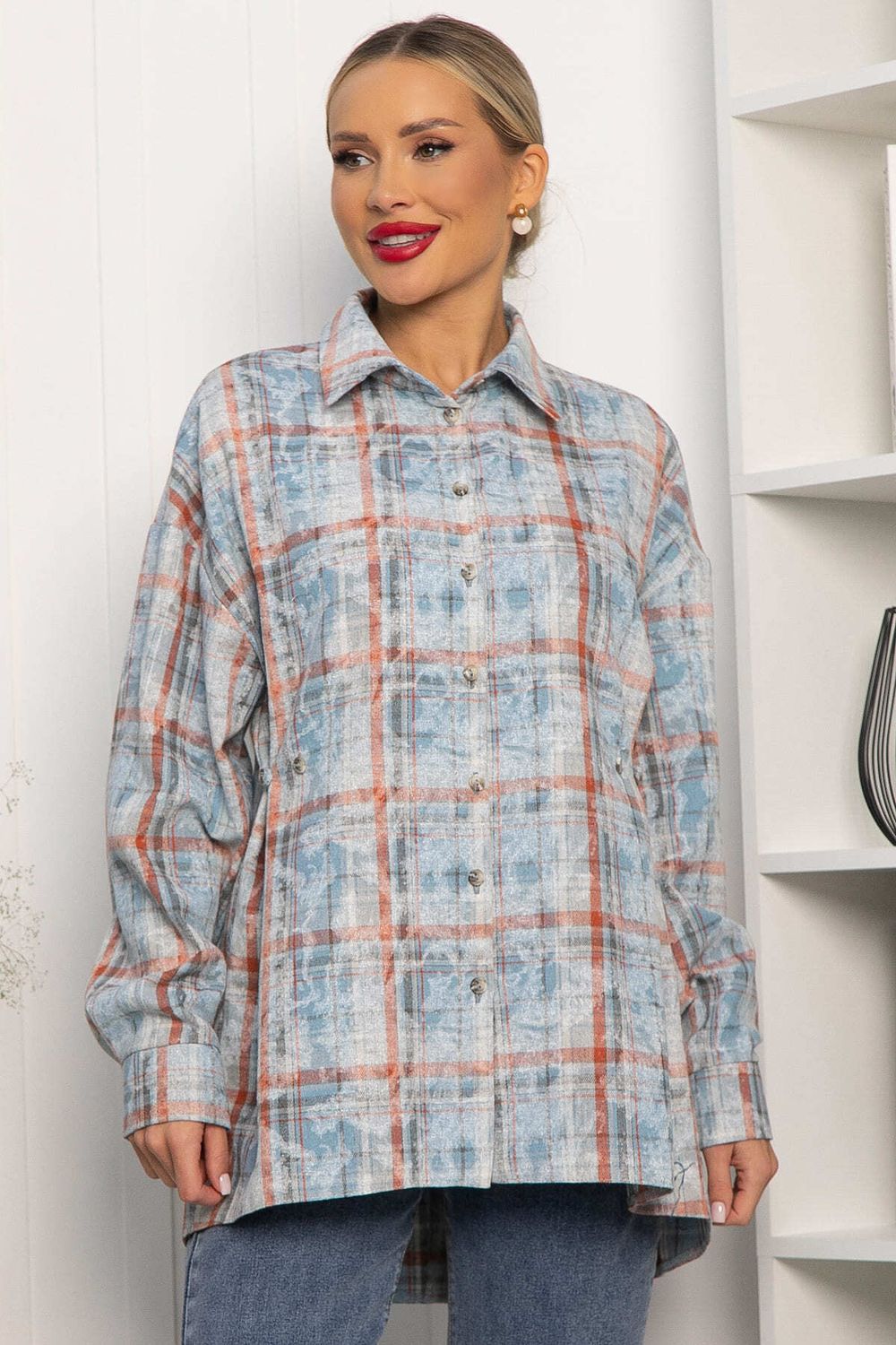 Рубашка Скай (голубая) Б14195-5М LT Collection