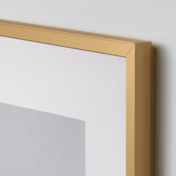 IKEA LOMVIKEN  (ИКЕА ЛОМВИКЕН)  -  Рамка, цвет золота, 21x30 см