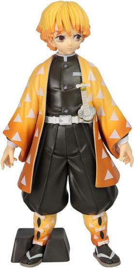 Фигурка Demon Slayer: Kimetsu No Yaiba Grandista Zenitsu Agatsuma, 24 см / Фигурка по мотивам аниме "Клинок, рассекающий демонов", Зеницу Агацума, 24 см