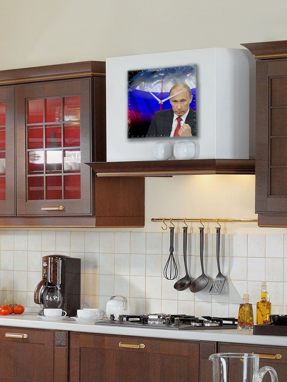 Часы настенные интерьерные  Путин
