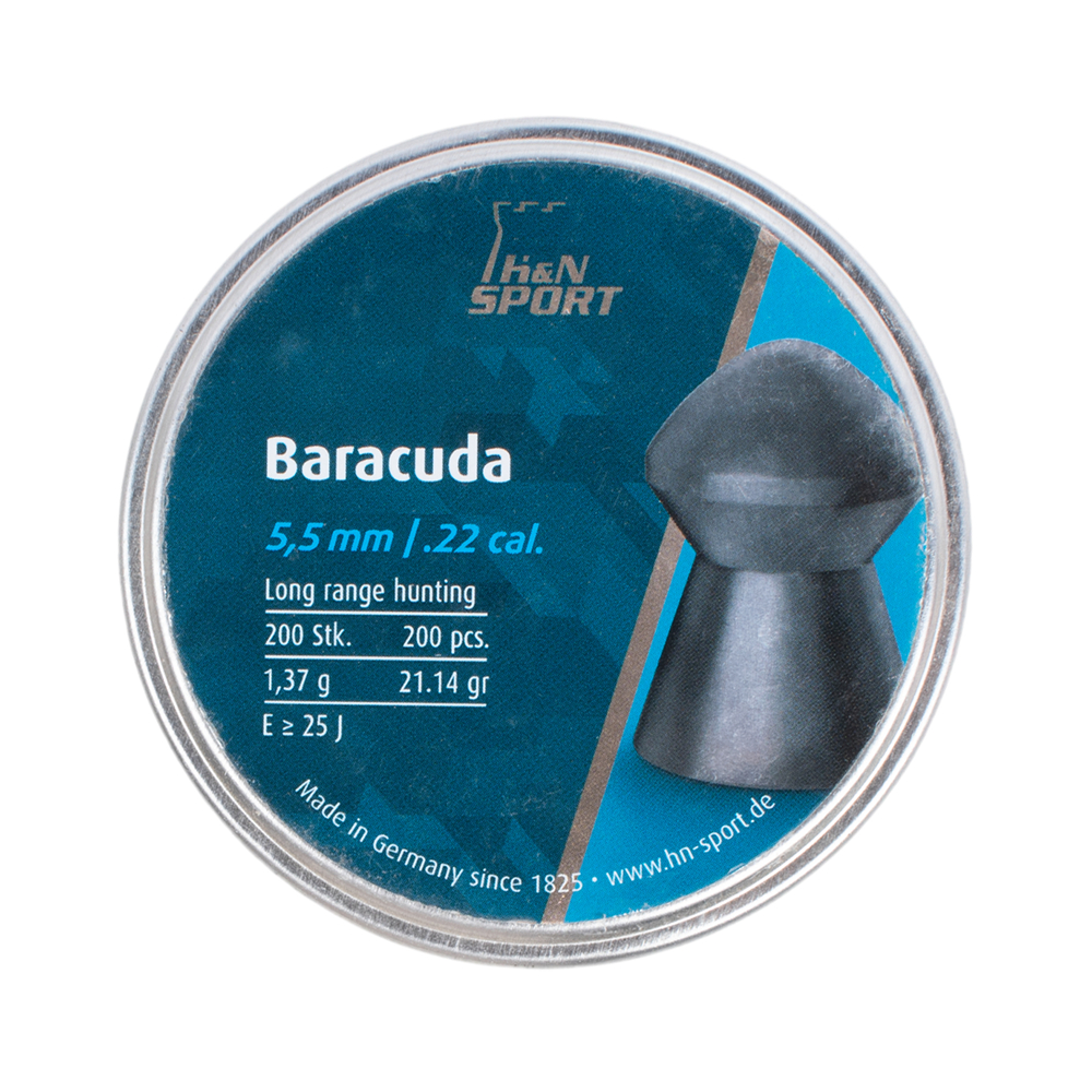 Пуля пневм. 5,5 H&N Baracuda, 1,37г, 200 шт/бан