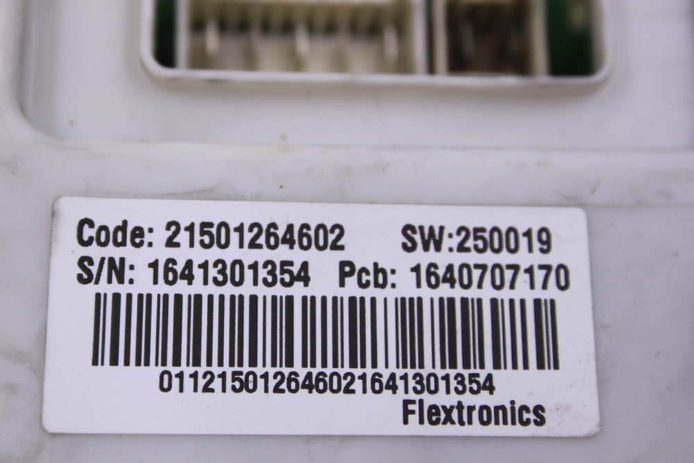 Модуль управления стиральной машины INDESIT EWSC 51051 B CIS (в сборе с пластиком)