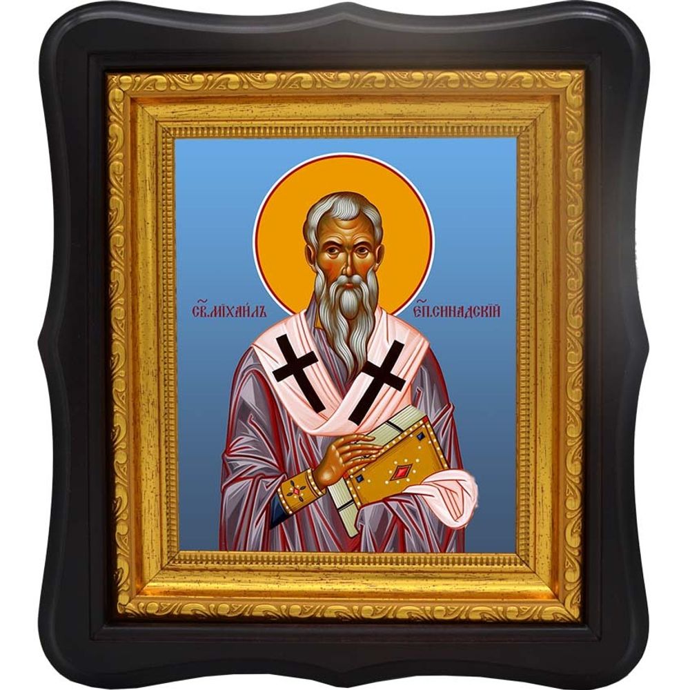 Михаил, епископ Синадский (Фригийский) святитель. Икона на холсте.