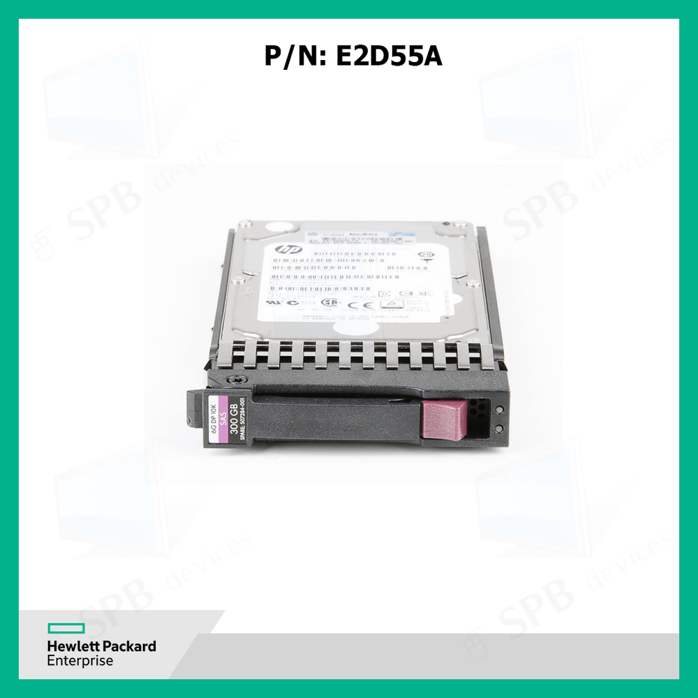 Жесткий диск HP 730709-001 HPE MSA 300GB 6G SAS 10K 2.5 DP ED E2D55A