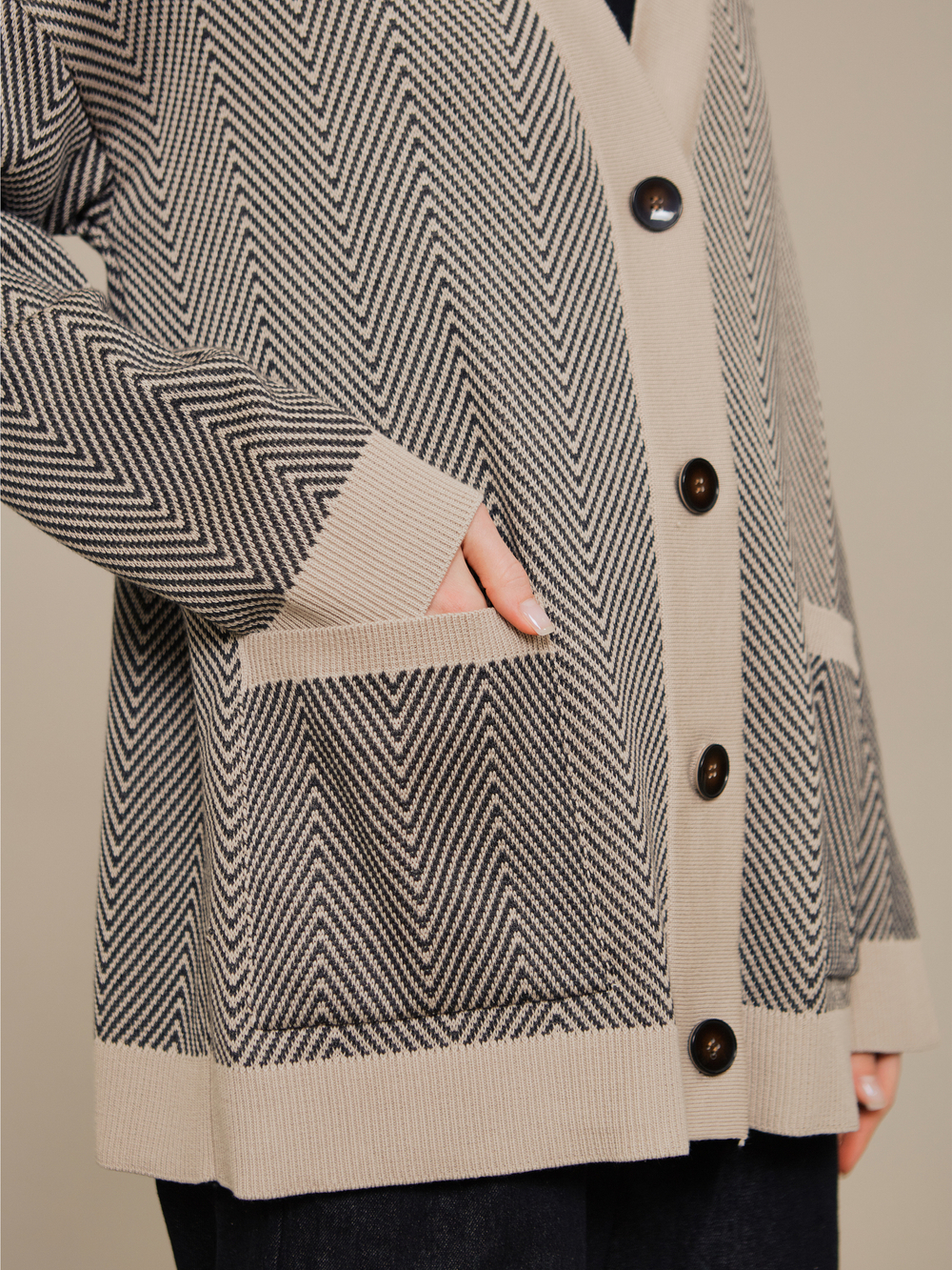 Кардиган Pattern Grey