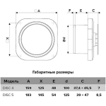 Вентилятор Эра DISK 5 D125