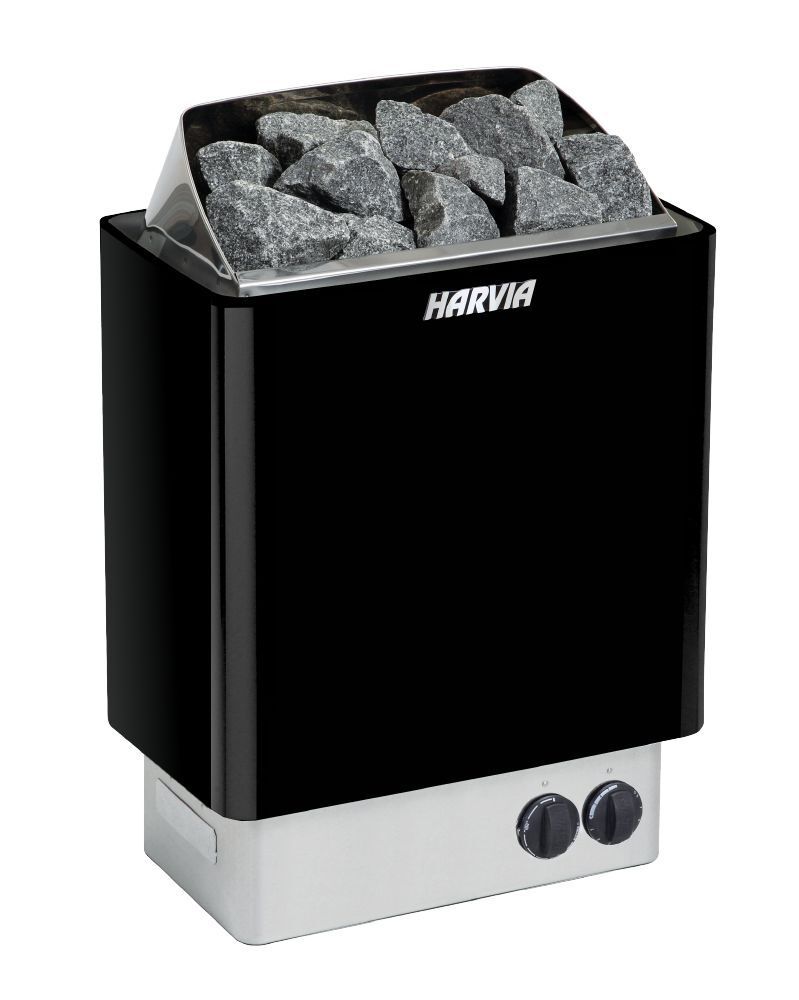 HARVIA Электрическая печь Trendi HBK800230 KIP80 Black со встроенным пультом
