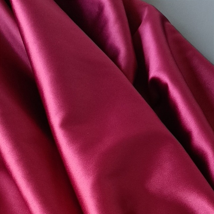 Атлас-стрейч, бордо