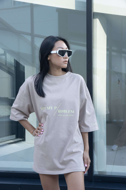 Футболка unisex NOT MY PROBLEM WHAT DO YOU THINK